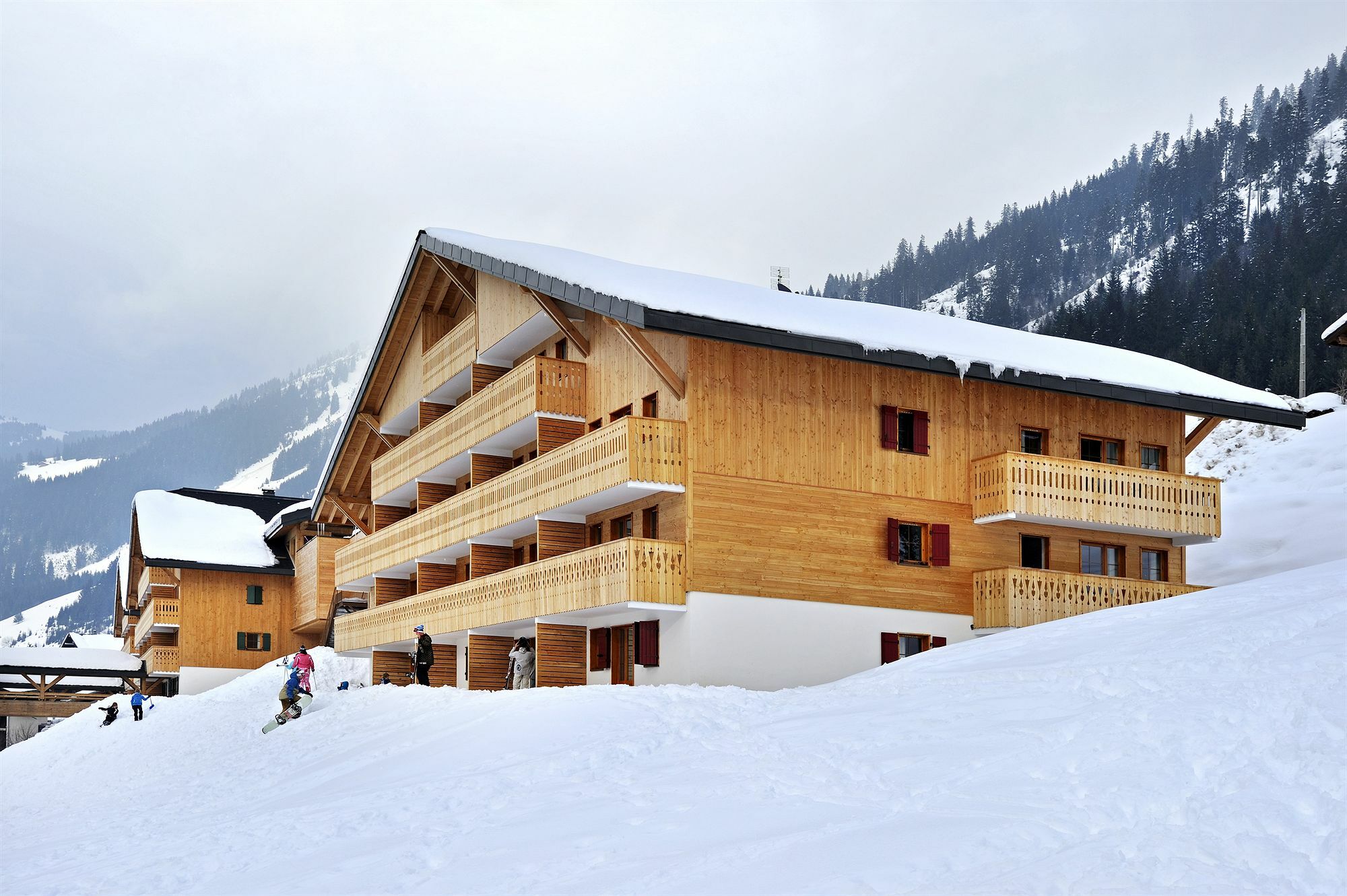 Residence Nemea Le Grand Lodge Chatel Exterior photo